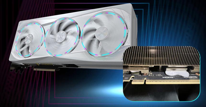 Жидкие термопрокладки GIGABYTE начали вытекать при вертикальной установке видеокарты