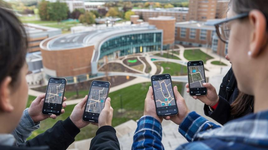 СберУниверситет запустил крупнейшую в России AR-навигацию