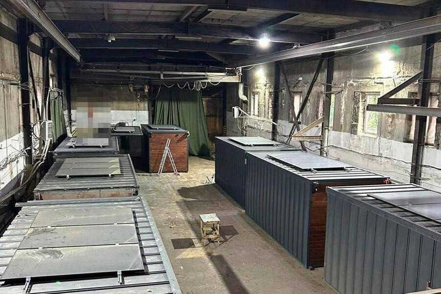 Подготовленные контейнеры на Челябинском складе