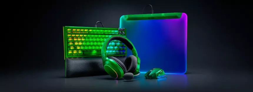 Razer представила прозрачные игровые аксессуары с подсветкой