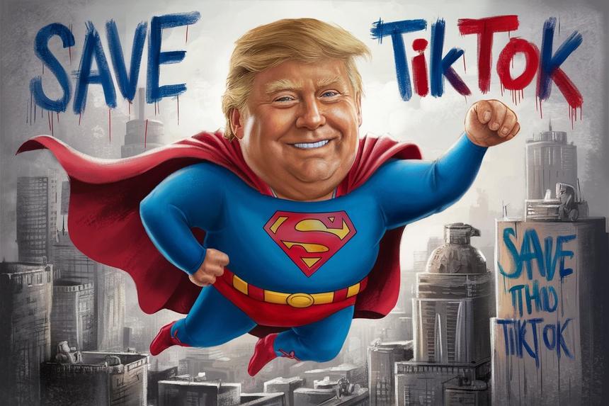 Трамп снова отложит запрет на работу TikTok в США