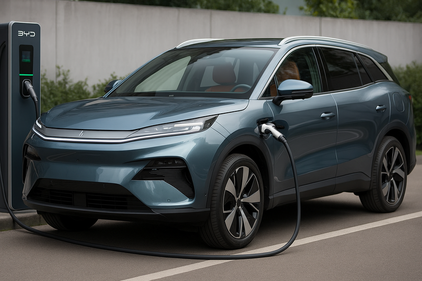 BYD сократила зарядку электромобилей до 5 минут — быстрее, чем у Tesla