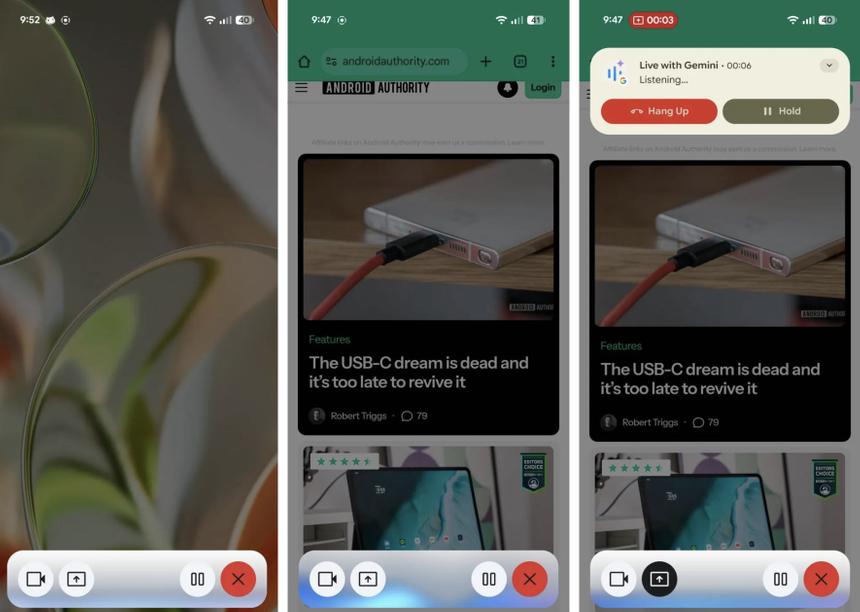 В новой версии Gemini диалог можно будет начать без открытия основного интерфейса