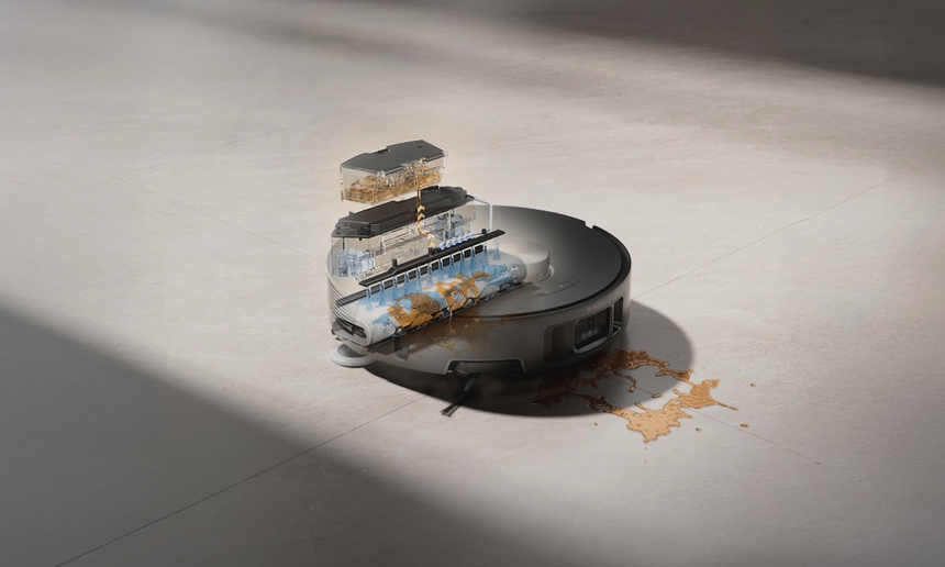 Trouver представил в РФ робот-пылесос, работающий 120 дней без обслуживания