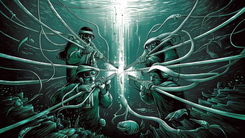 США запретит китайские технологии в подводных интернет-кабелях