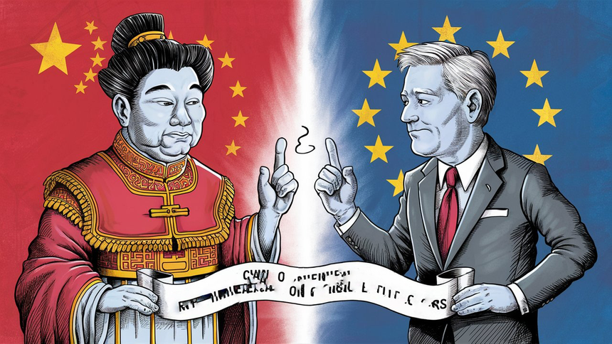 Китай остался недоволен ЕС из-за санкций против своих компаний