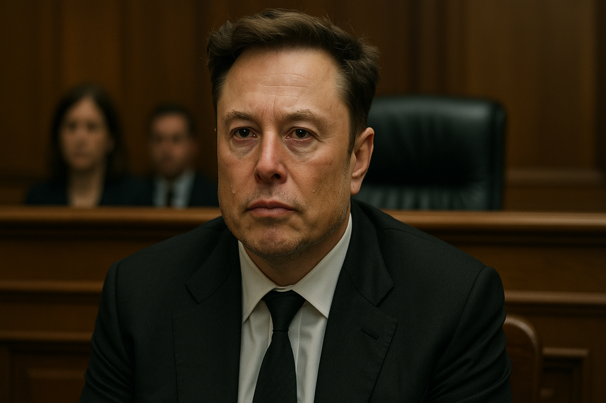 Акционеры Tesla подали в суд на Илона Маска из-за сокрытия рисков с роботакси