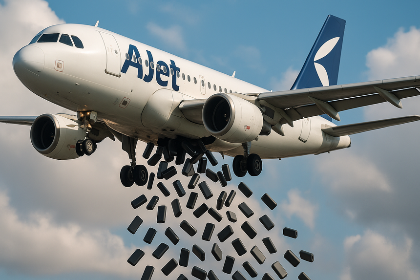 Турецкая авиакомпания AJet запретила использование пауэрбанков на борту