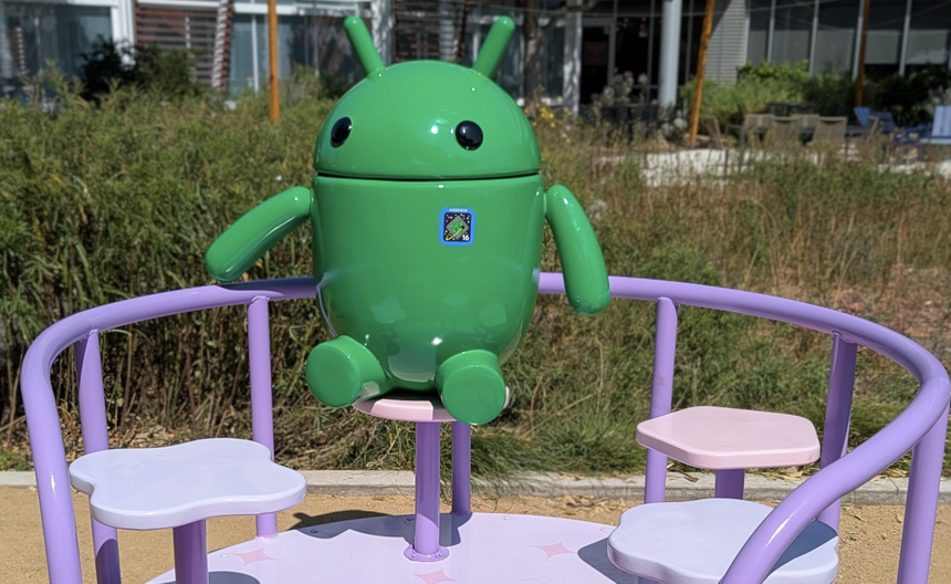 Android 16 получил собственную статую