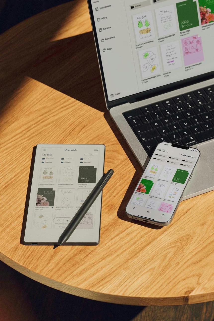 ReMarkable представила компактный цифровой блокнот с электронными чернилами