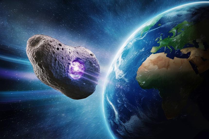 В России подсчитали, сколько камней падает на Землю ежегодно с Марса и Луны