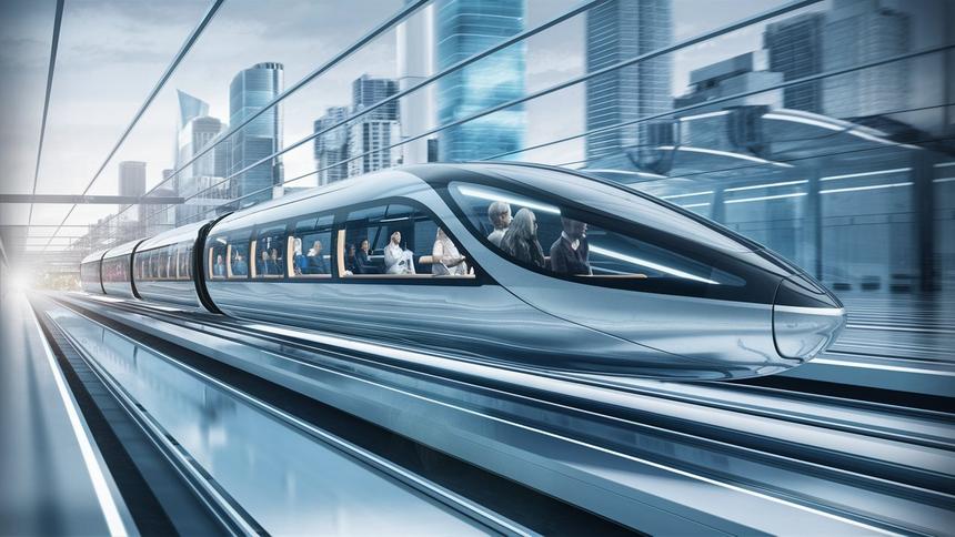 В России будут развивать технологии вакуумных поездов Hyperloop