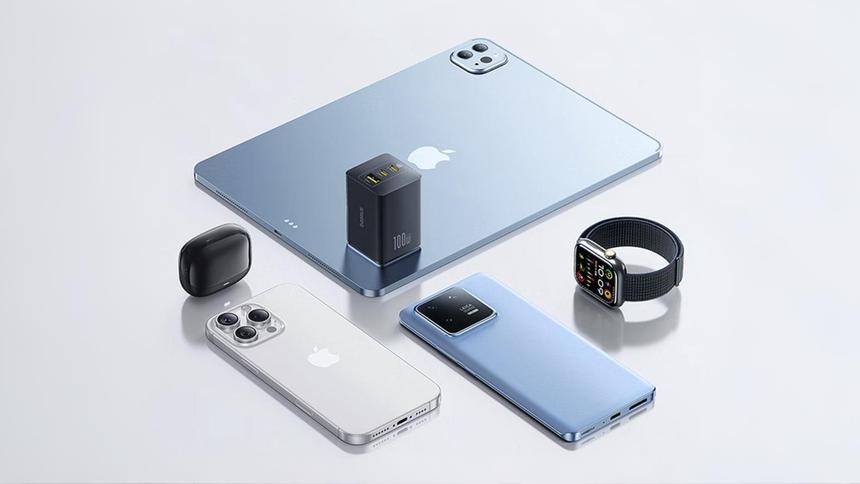 Baseus выпустила компактный 100-Вт зарядник EnerFill FN11 Mini Cube за $28