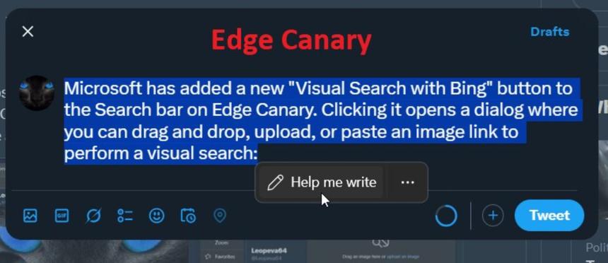 В браузере Microsoft Edge пользователей будет преследовать «умный» редактор текста
