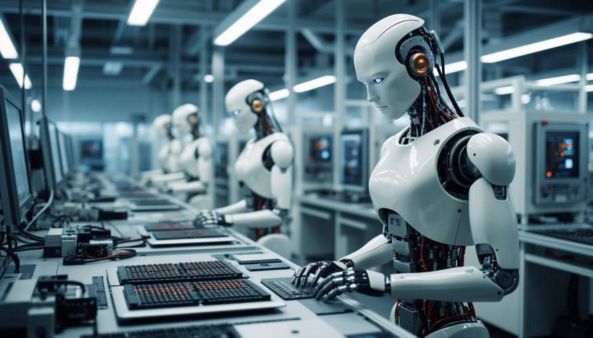 Foxconn внедрит гуманоидных роботов на заводе в Хьюстоне