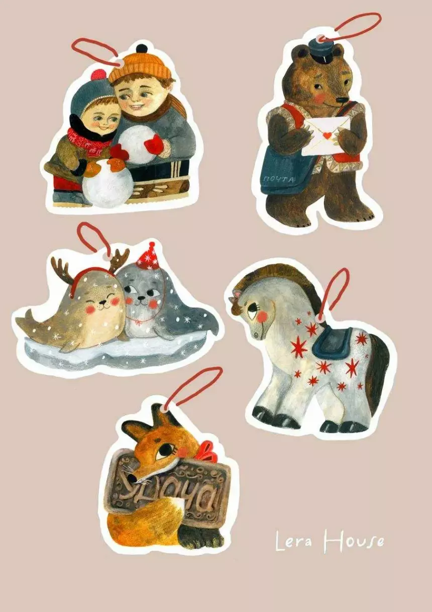 Новогодние игрушки в М. Видео: вся выручка пойдёт на поддержку больных детей