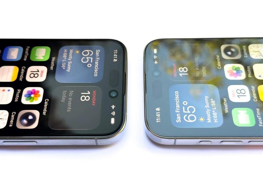 Защитное стекло в iPhone 17 и iPhone Air снижает антибликовый эффект