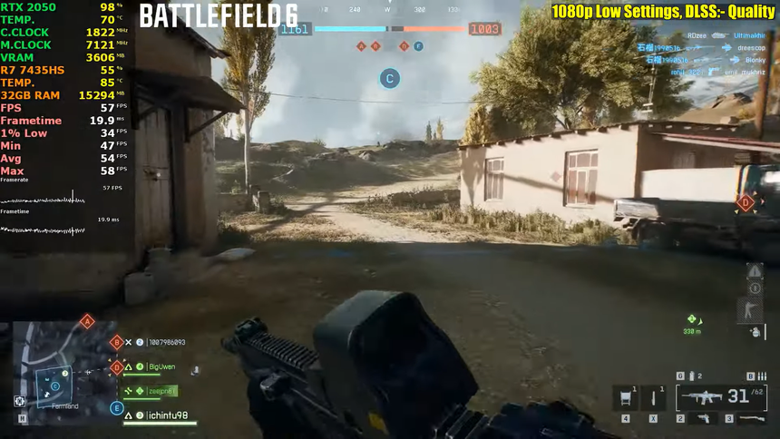 Как тянет игры ноутбук с RTX 2050 на рубеже 2025-2026 гг.