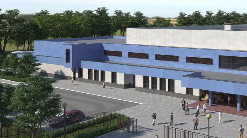 Крытый каток 5000 кв. м построят в Кашире: хоккей для детей и взрослых