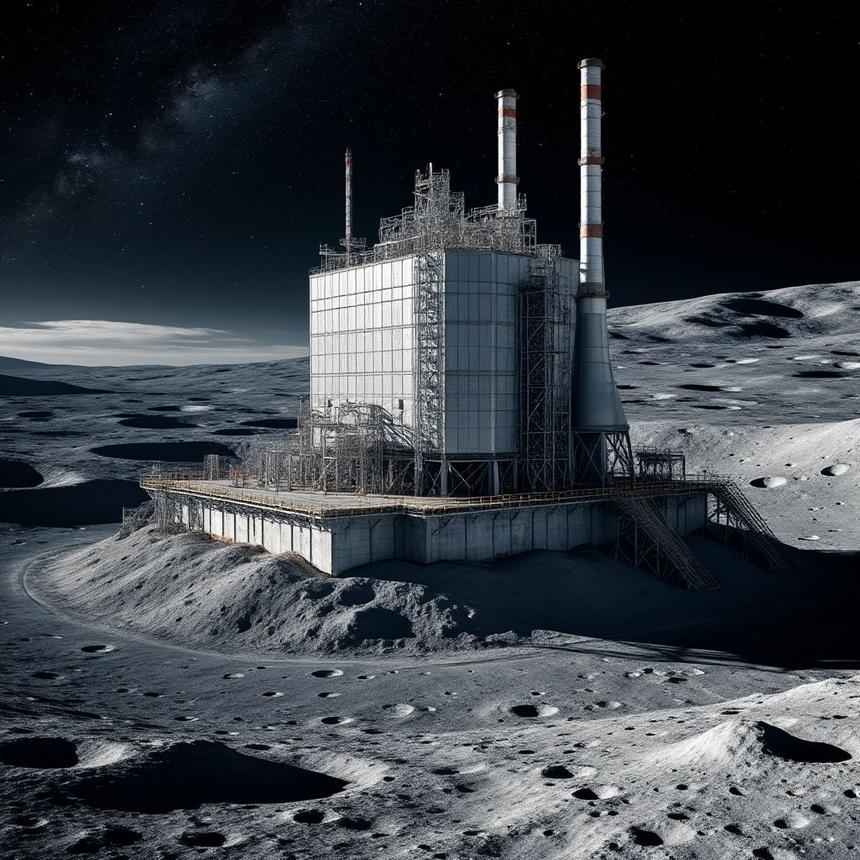 Лихачев: атомная станция России на Луне должна появиться к середине 2030 годов