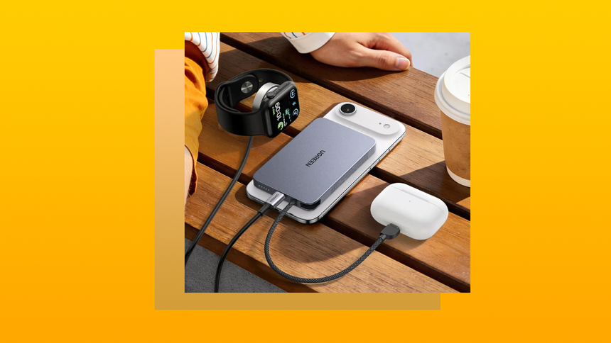 Ugreen выпустила компактный магнитный повербанк на 10 000 мА·ч с быстрой зарядкой