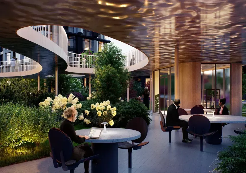 Визуализация четырнадцатого квартала проекта «Остров»