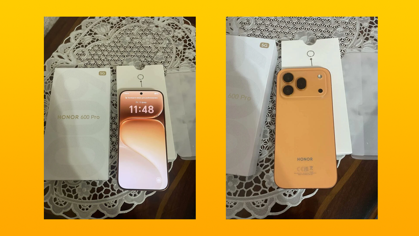 В Сеть попали живые фото Honor 600 Pro и результаты бенчмарка