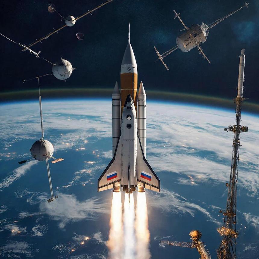 Роскосмос: Россия хочет осваивать низкую орбиту экономически и удешевлять запуски