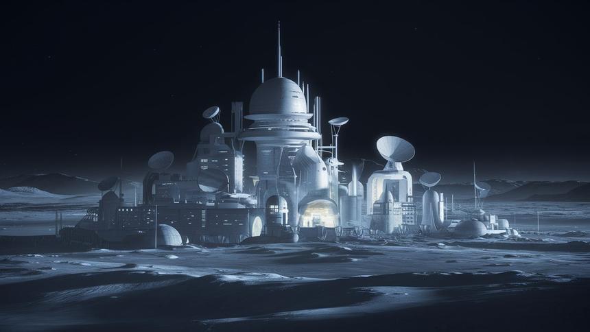 Россия создаст лунную научную станцию совместно с Китаем